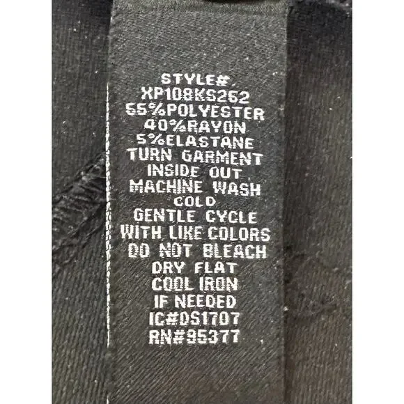 Sanctuary Printed Leggings Black Gray Size M - Picture 9 of 9